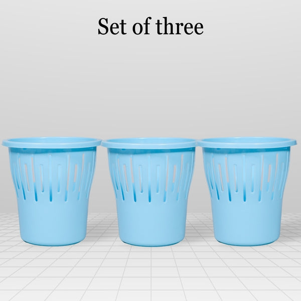 7 Liter Multi Utility Basket Blue Pack Of 3