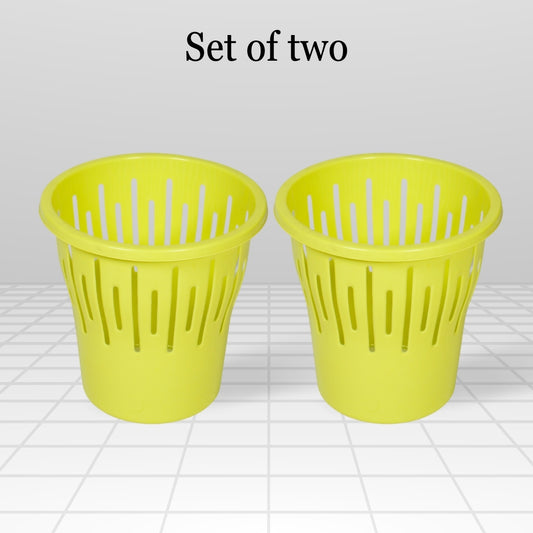 7 Liter Multi Utility Basket Green Pack Of 2