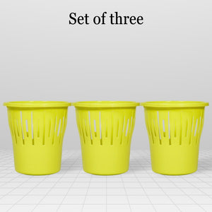 7 Liter Multi Utility Basket Green Pack Of 3