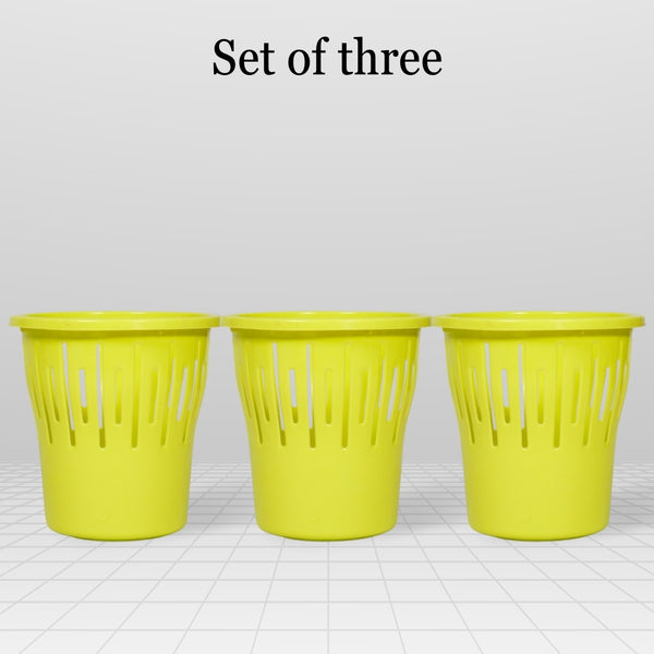 7 Liter Multi Utility Basket Green Pack Of 3