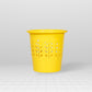 7 Liter Waste Basket Yellow Pack of 1