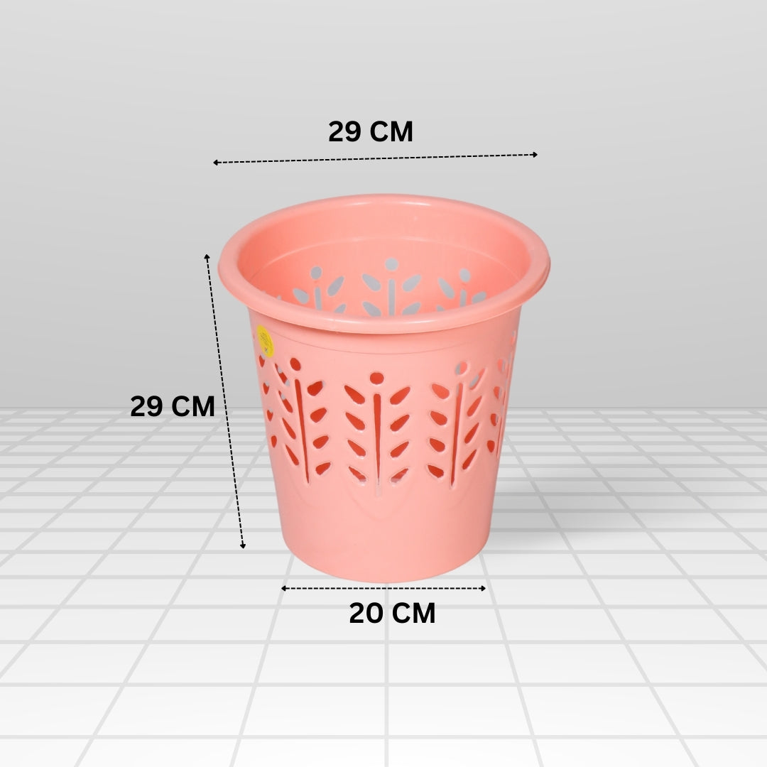 7 Liter Waste Basket Pink Pack of 1