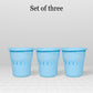 5 Liter Multi Utility Basket Blue Pack Of 3