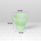 5 Liter Multi Utility Basket Green Pack Of 3