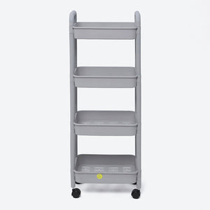 Sleek Storage 4-Layer Trolley