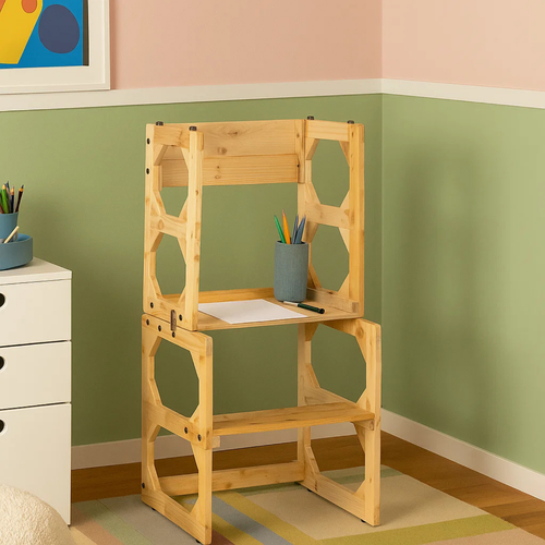 Convertible Kids Table Chair & Step Ladder (3-8 Yrs)