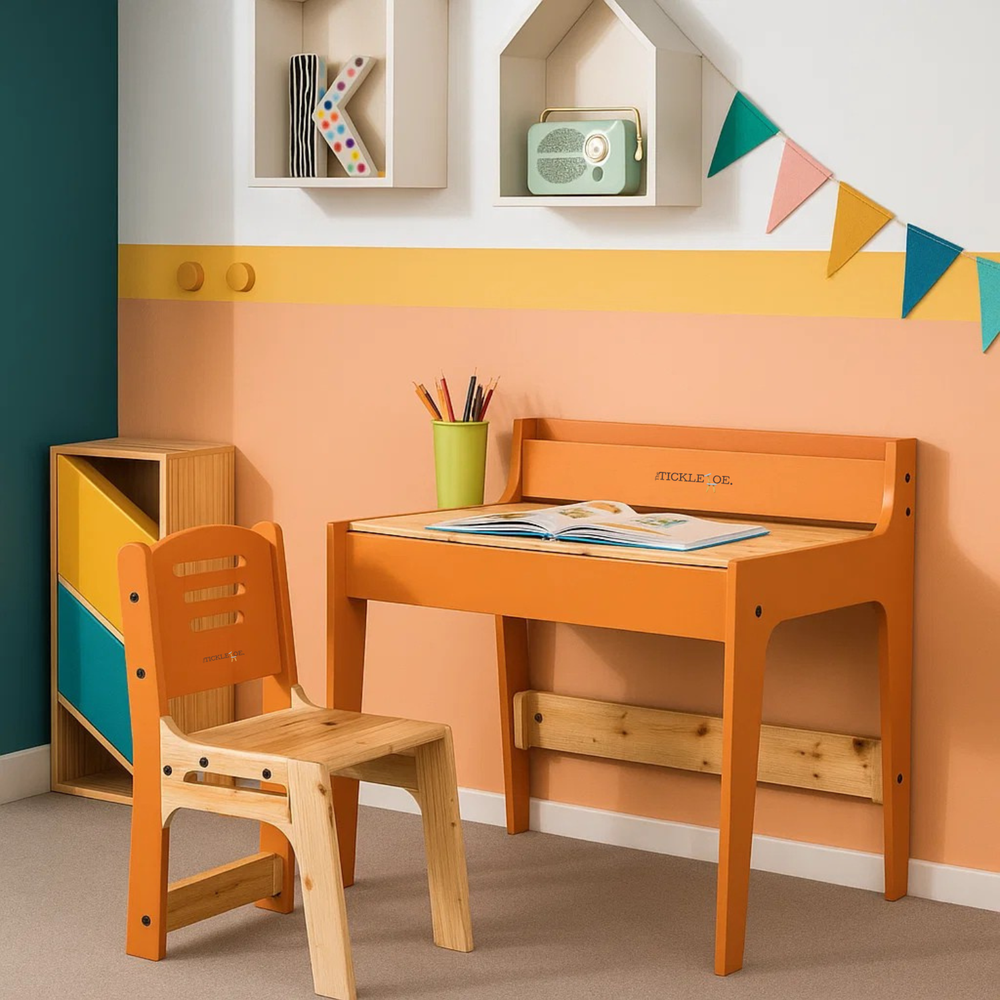 PineWood Table Chair Set (2-10 yrs)