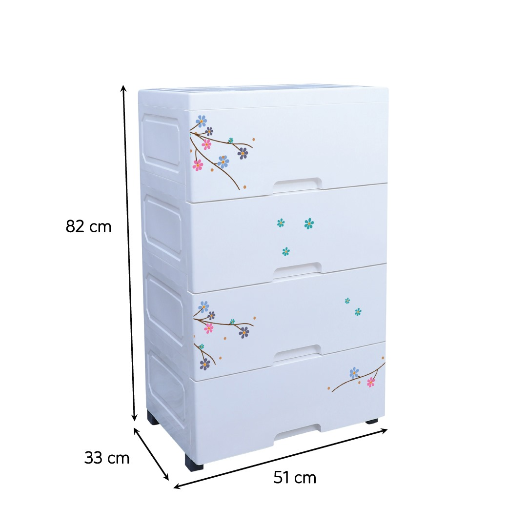 White Chest Of Drawer Small