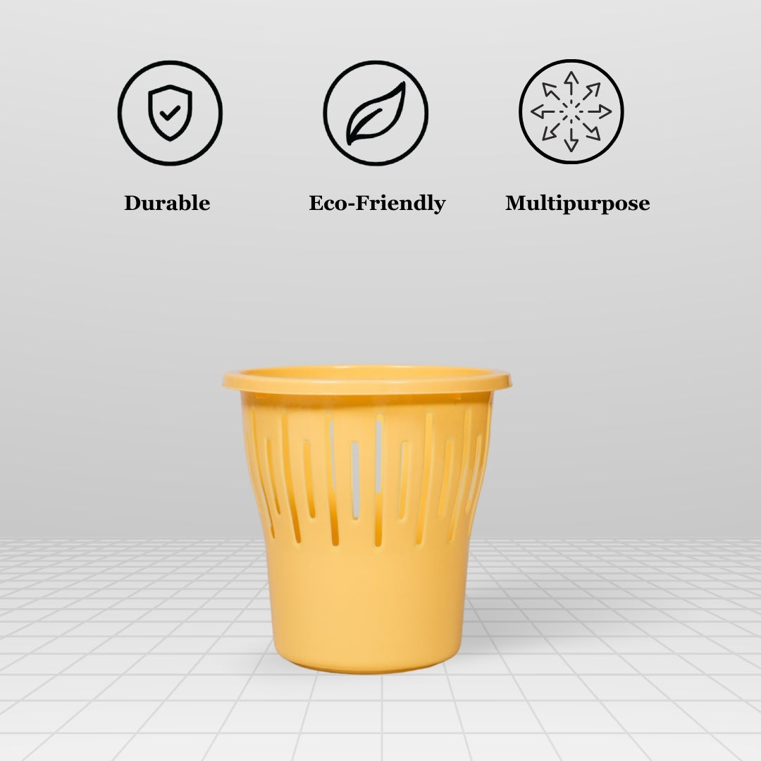 5 Liter Multi Utility Basket Yellow Pack Of 2