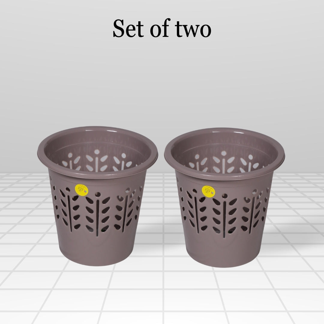 5 Liter Multi Utility Basket Black Pack of 2