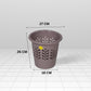 5 Liter Multi Utility Basket Black Pack of 2