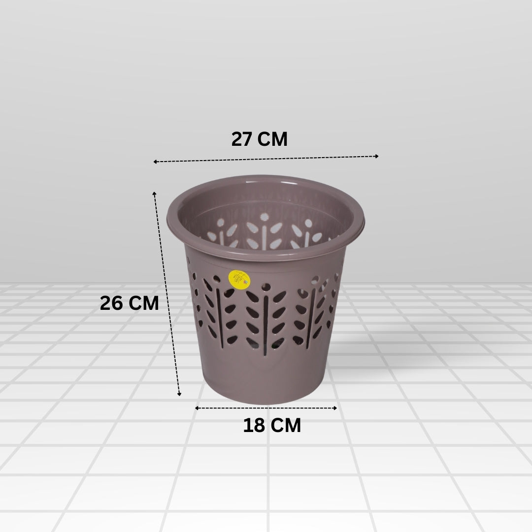 5 Liter Multi Utility Basket Black Pack of 2
