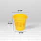 5 Liter Waste Basket Yellow Pack of 1