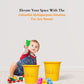 5 Liter Waste Basket Yellow Pack of 1
