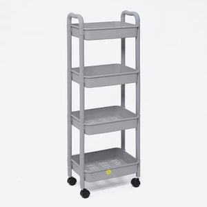 Sleek Storage 4-Layer Trolley