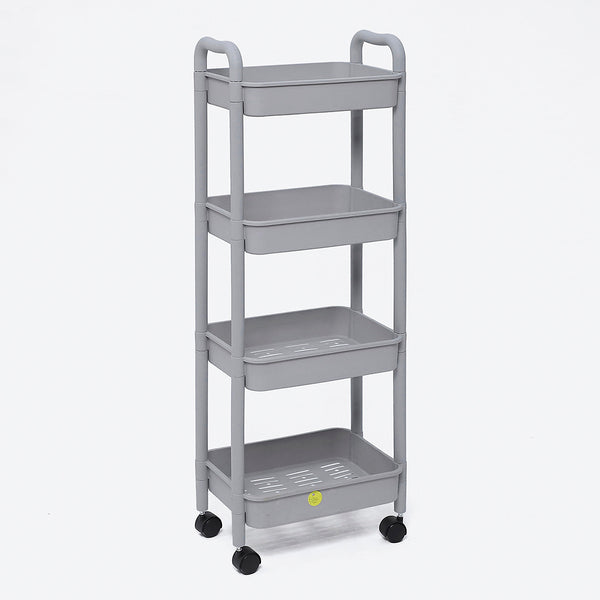 Sleek Storage 4-Layer Trolley