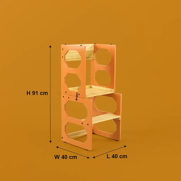 Convertible Kids Table Chair & Step Ladder (3-8 Yrs)