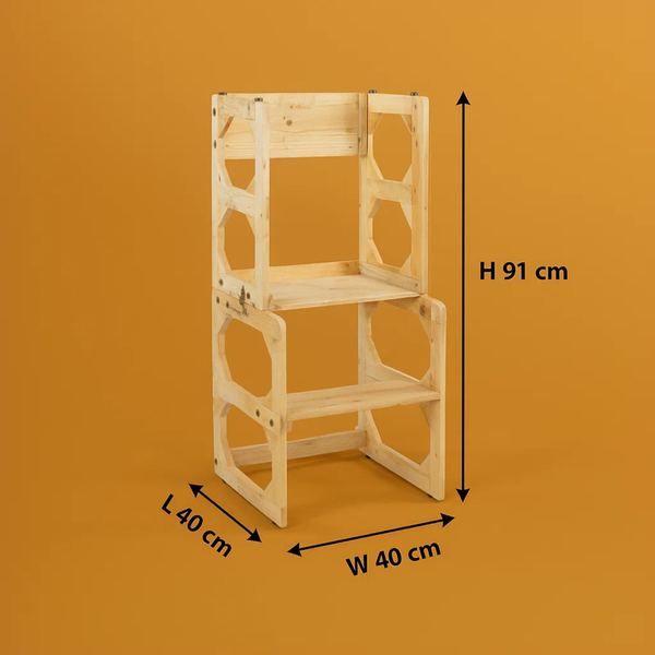 Convertible Kids Table Chair & Step Ladder (3-8 Yrs)