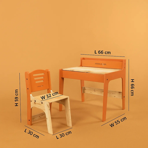 PineWood Table Chair Set (2-10 yrs)