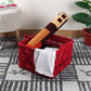 Cotton Rope Basket Red (Small)