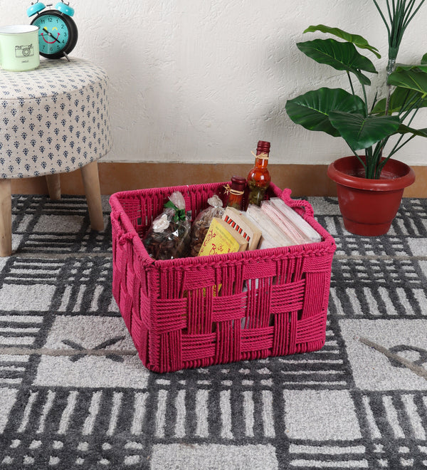 Square Cotton Basket - Large