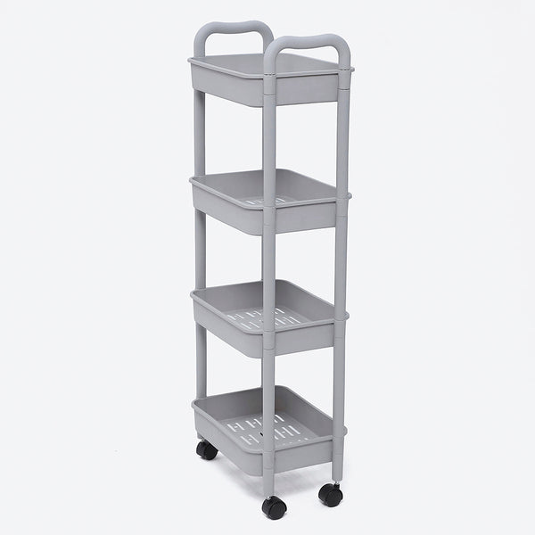 Sleek Storage 4-Layer Trolley