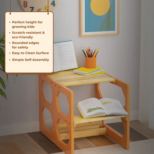 Convertible Kids Table Chair & Step Ladder (3-8 Yrs)