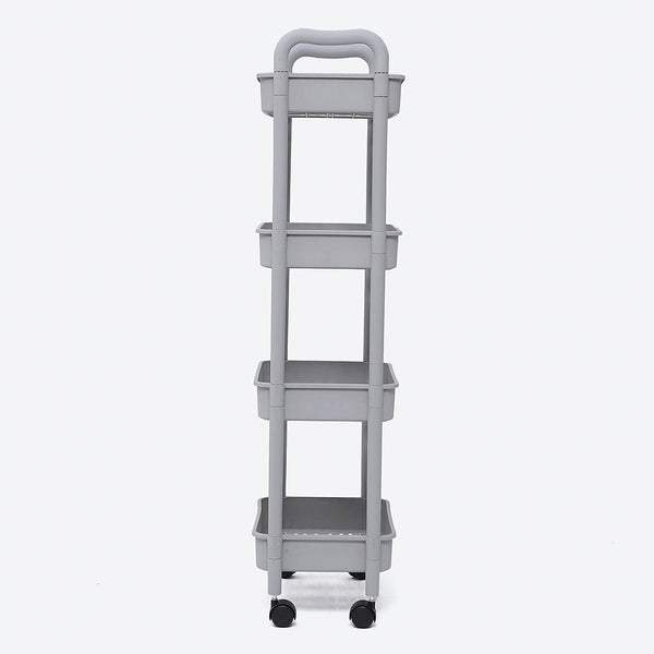 Sleek Storage 4-Layer Trolley