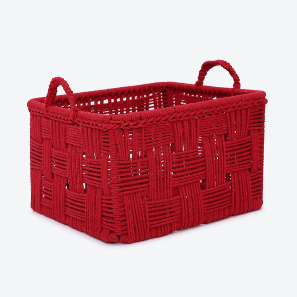 Square Cotton Basket - Large