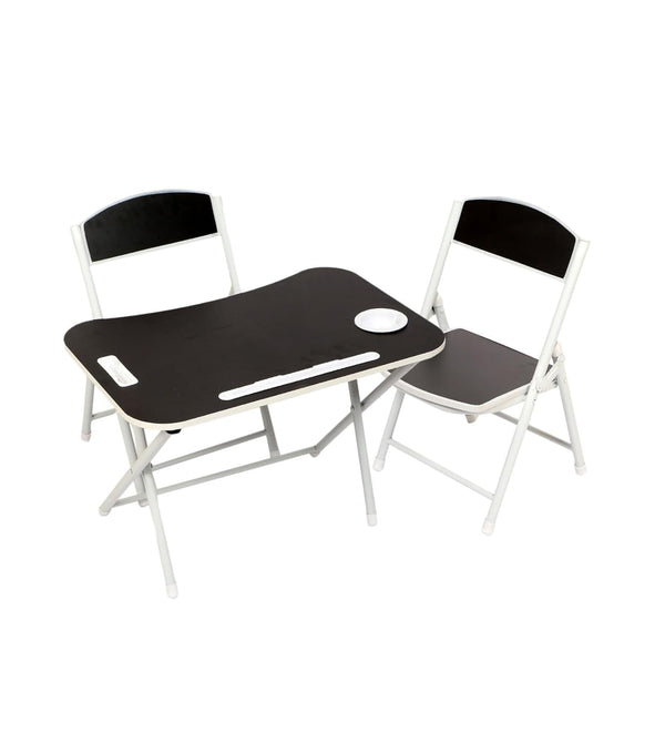 Tiny Tots Foldable Desk & Chairs Set