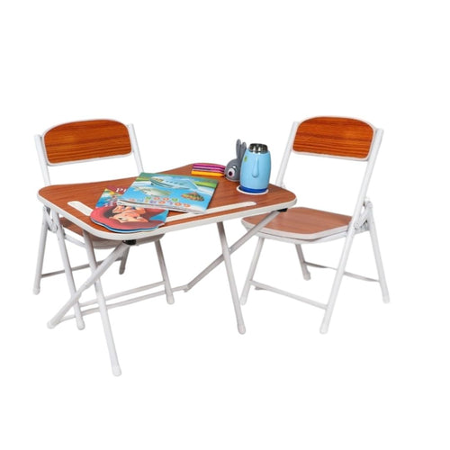Tiny Tots Foldable Desk & Chairs Set