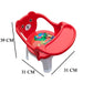 Kids Chair With Cushion Seat Red