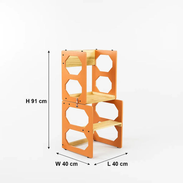3-in-1 Kids Step Ladder, Table Chair & Blackboard (3–8 Yrs)