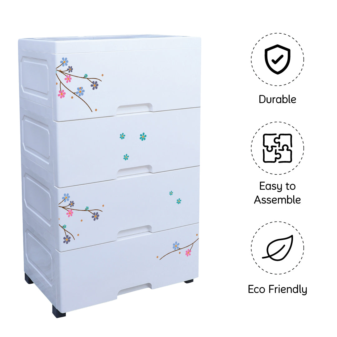 White Chest Of Drawer Small
