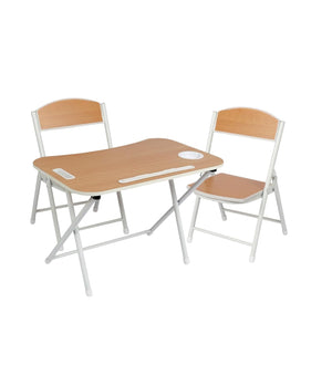 Tiny Tots Foldable Desk & Chairs Set