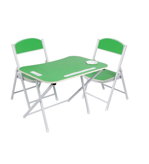 Tiny Tots Foldable Desk & Chairs Set