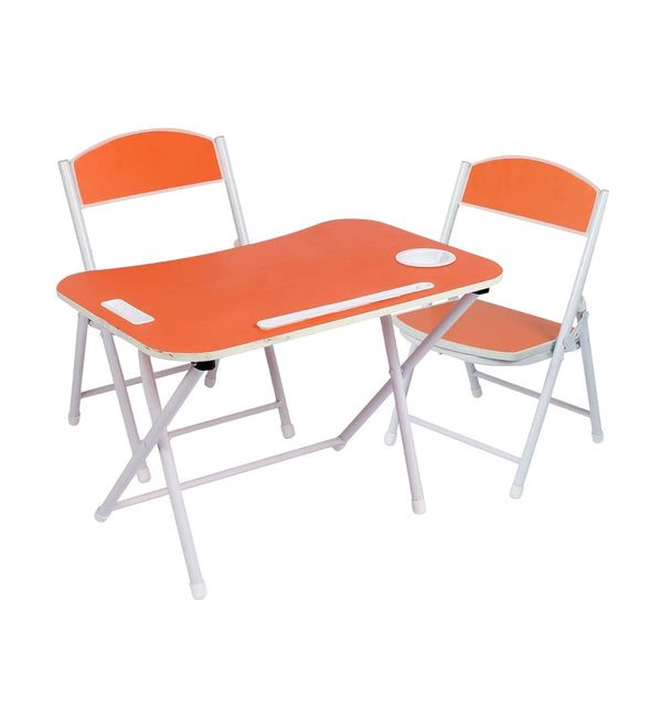 Tiny Tots Foldable Desk & Chairs Set