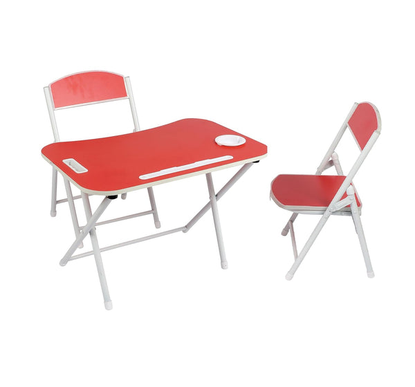 Tiny Tots Foldable Desk & Chairs Set