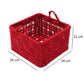 Cotton Rope Basket Red (Large)