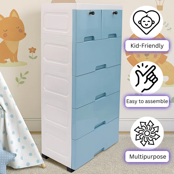 5-Layer Twin Top Cabinet