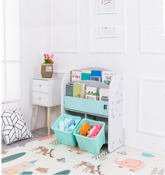 Book & Toy Organizer Green