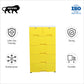 Soft Hued Chest Of Drawer Yellow (Large)