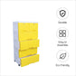 Soft Hued Chest Of Drawer Yellow (Large)