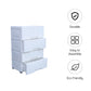 Soft Hued Chest Of Drawer