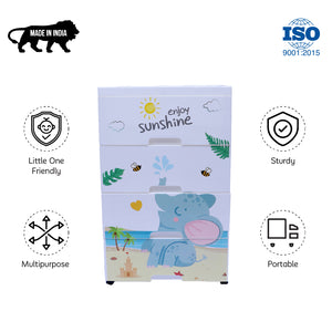 4-Layer Storage Cabinet