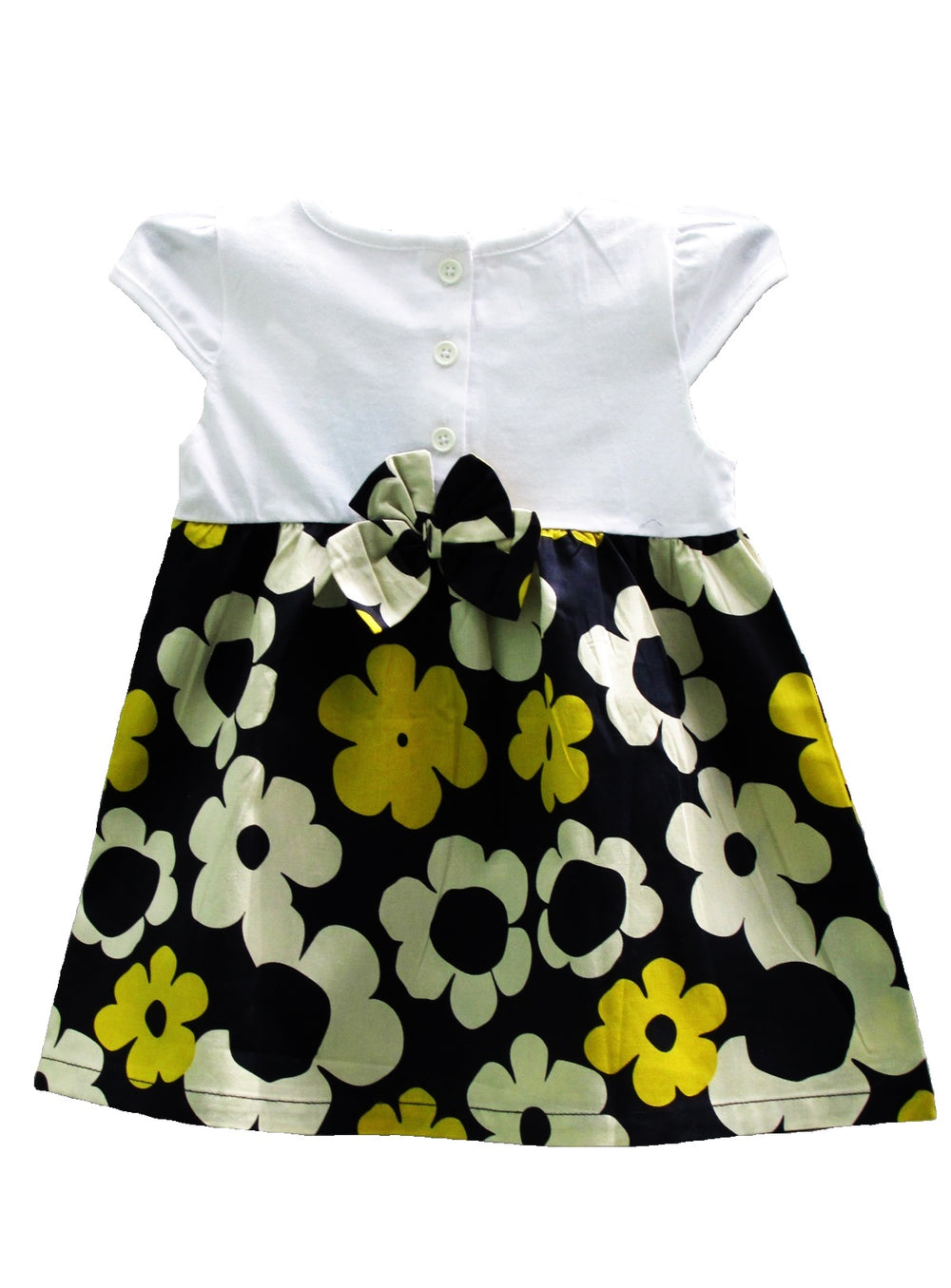 Yellow Giggles Flower Dress