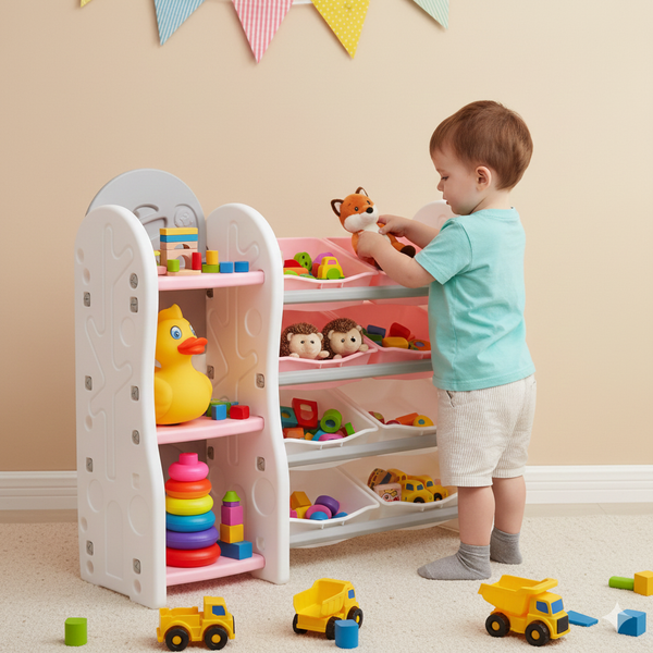 SpaceSaver Basket Shelf Rack