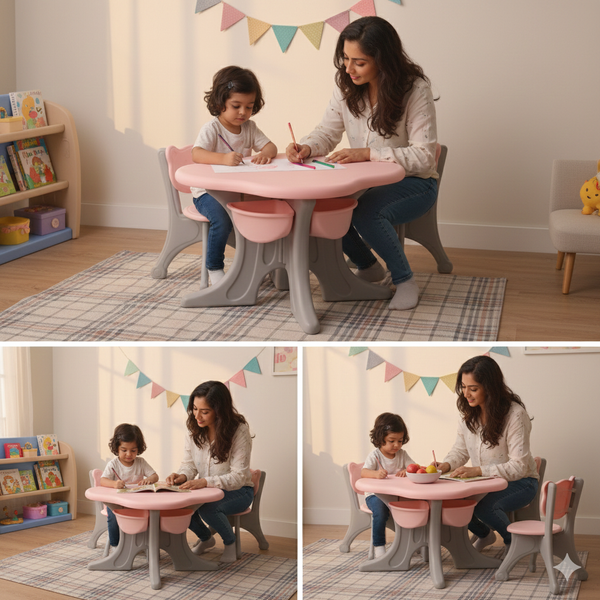 The Basket Buddy Desk & Chair Set