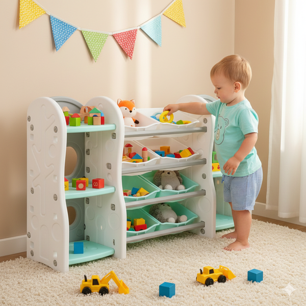 SpaceSaver Basket Shelf Rack