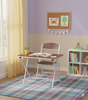 Tiny Tots Foldable Desk & Chair Set